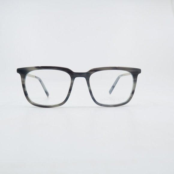John Varvatos V411 51mm Grey/Silver New Men's Eyeglasses. - Picture 1 of 8